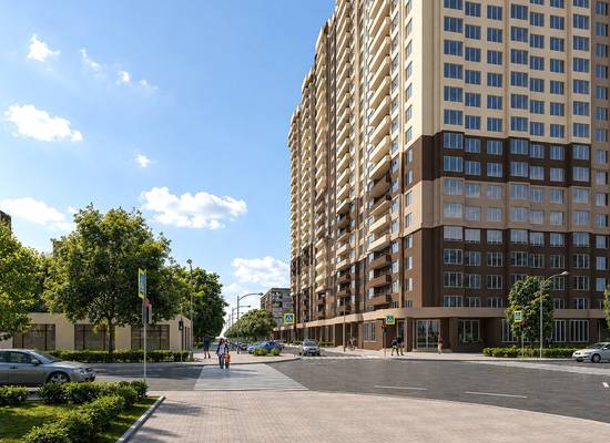2-кімнатна квартира, 77,65 м², ЖК Аврора — фото 1