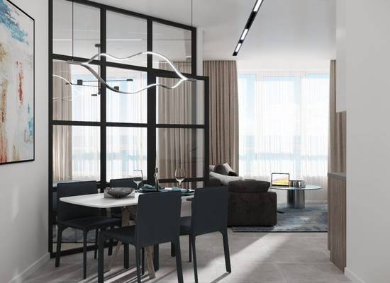 1-кімнатна квартира, 57,00 м², Новоберегова вул. — фото 5