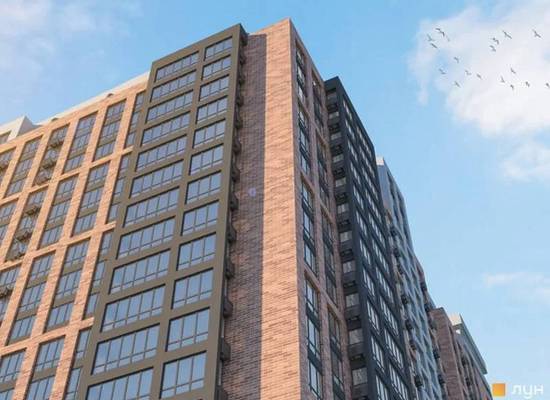 1-кімнатна квартира, 43,40 м², ЖК Оскар — фото 2