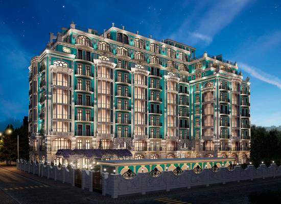 3-кімнатна квартира, 156,70 м², ЖК Biarritz — фото 1
