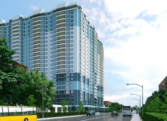1-кімнатна квартира, 45,40 м², ЖК Аврора — фото 8