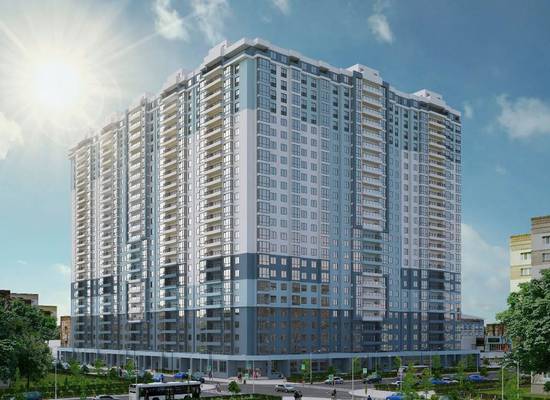 1-кімнатна квартира, 45,30 м², ЖК Аврора — фото 5